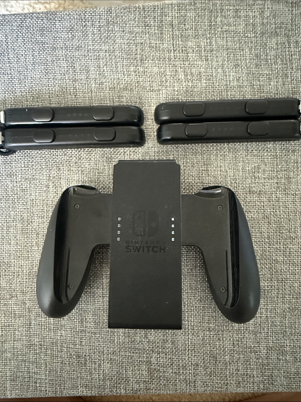Nintendo Black Joy-Con Grip with Strap Holders